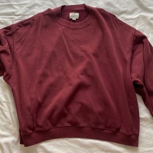 Fleece AE crewneck sweatshirt